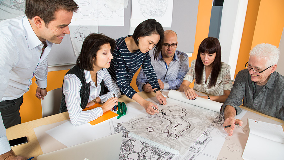 Photograph of Planning session